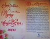 Thư chúc mừng kỷ niệm 38 năm ngày nhà giáo Việt Nam 20 -11